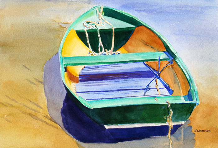 Painted Wooden Boats