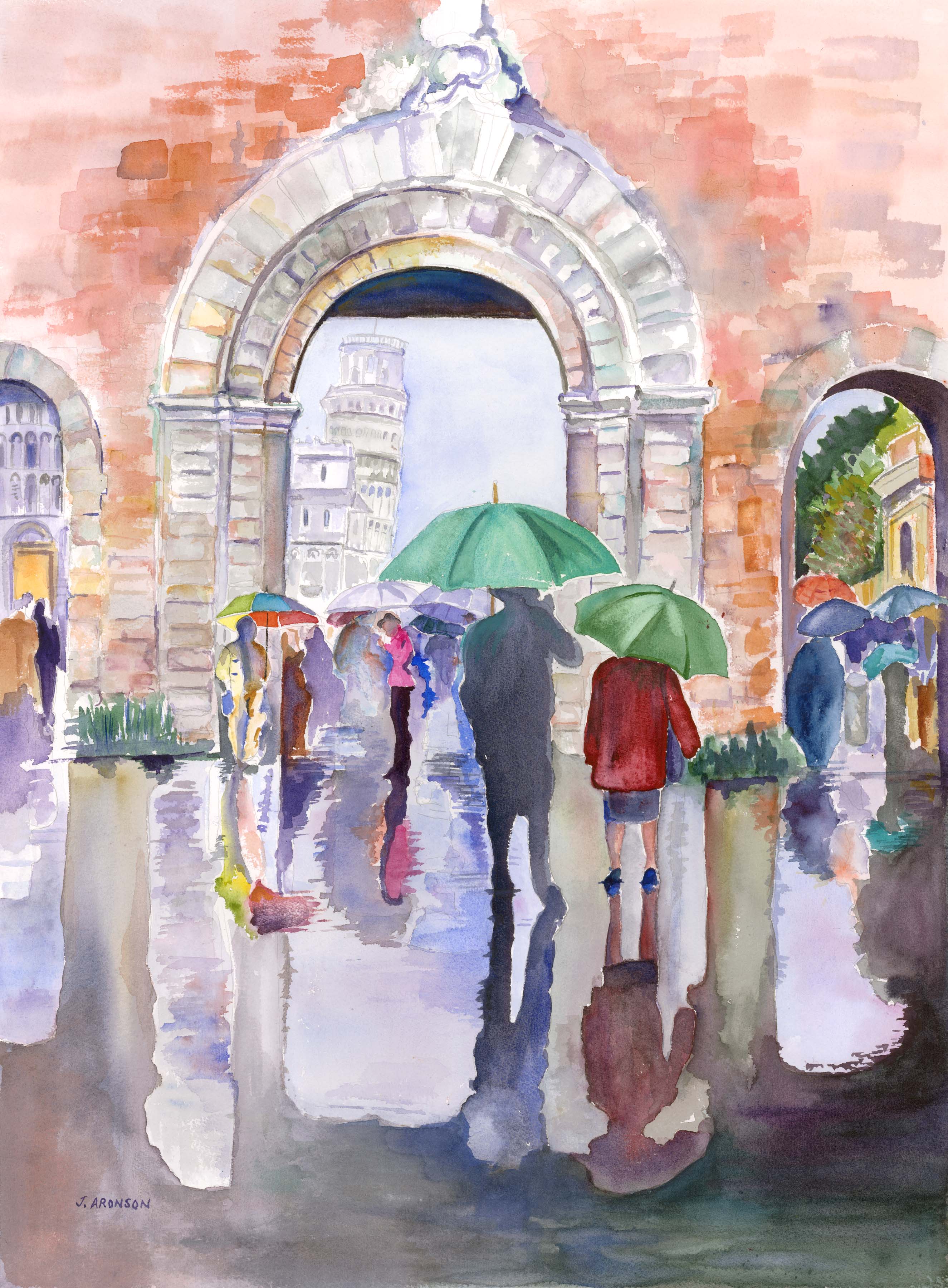 Rainy Day in Pisa